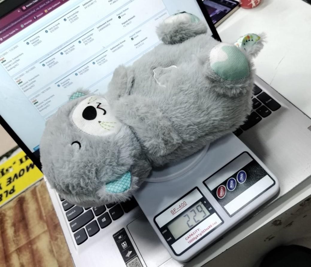 Breathing teddy